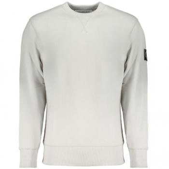 Calvin Klein Gray XL Crewneck Sweatshirt with Contrast Details