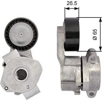 Polea Tensora Gates T39107 para Correa Poli V - Compatible con Ford, Fiat y Peugeot