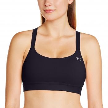 Under Armour Sportswear-BHS UA Eclipse Bra Sujetador de Deporte, Mujer, Negro, XS