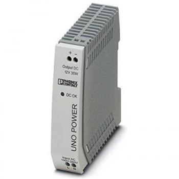 Phoenix Contact UNO-PS/1AC/12DC/30W DIN Rail Power Supply 12V DC 30W