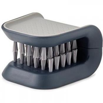 Joseph Joseph bladebrush Cuchillo y Limpiador de Cubiertos, de plástico, Color Gris