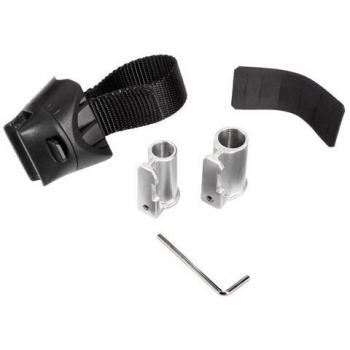 Kryptonite u Braket Kit de Accesorio, Bügelschlosshalter Transit Flexframe, Schwarz, 25 mm x 80 mm, Krypt. TransitFlexframe Bügelschlosshalter, Negro, Metálico