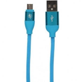 Cable USB-A a MicroUSB Contact 1.5m Color Azul