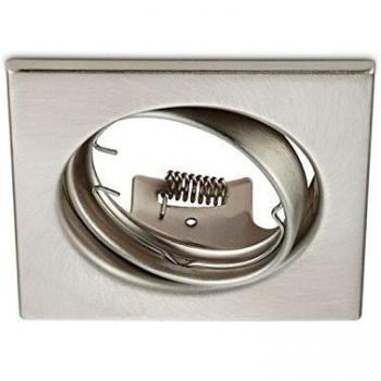 Downlight Jura Giratorio GU10 1x15W en Níquel Mate