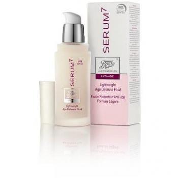 Sérum 7 Age Defence Fluido FPS30 Cr Ligera 30 ml - Sérum antiedad, textura ligera, protección solar SPF30, especialmente formulado para piel sensible
