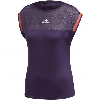 adidas Escouade tee Camiseta, Mujer, Purley/Rojsho, XS