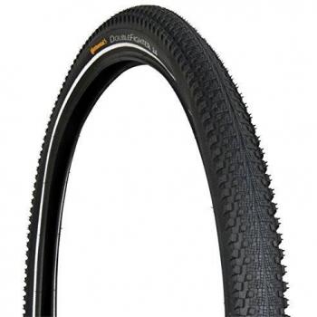 Continental Double Fighter III Reflex 2.0 Sport Neumáticos para Bicicleta, Unisex Adulto, Negro, Talla única
