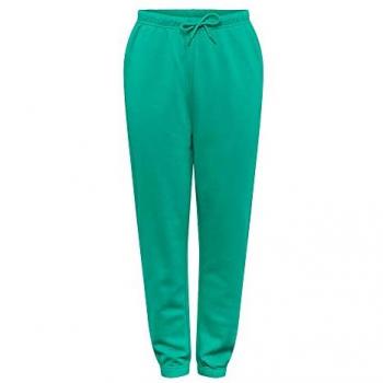 Pantalones Deportivos de Mujer Pieces Chilli Tiro Alto Verde Parakeet