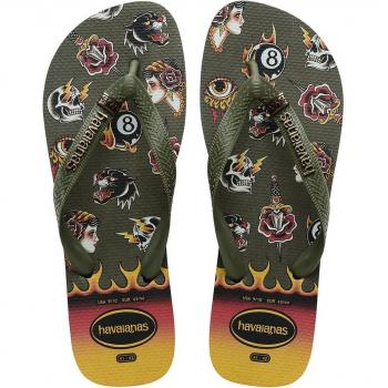 Havaianas Top Tribo Men's Flip Flops - Green Sandals