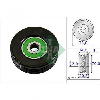 Polea tensora para correa poli V INA 531 0852 10, compatible con Mitsubishi Pajero y Toyota MR2 II