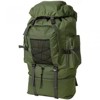 vidaXL Mochila Militar XXL 100 L Verde