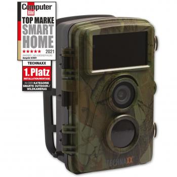 Cámara de Vigilancia para Naturaleza TECHNAXX TX-160, Full HD 1080p, 8 MP, Visión Nocturna, Resistente al Agua (IP56)