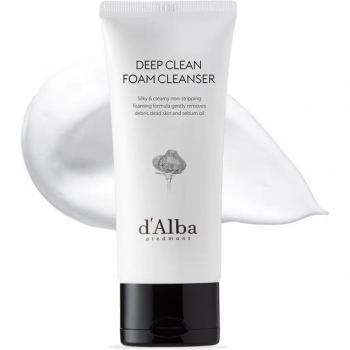 d'Alba White Truffle Deep Clean Foam Cleanser 80ml - Cosmetics