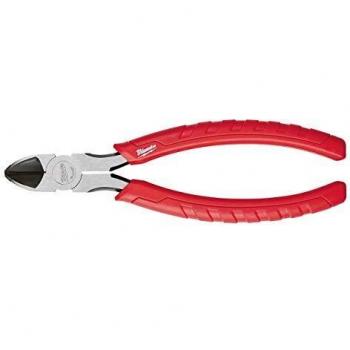 Milwaukee 48-22-6107 Rust Resistant 7 Inch Diagonal Wire Cutting Pliers with 1 Inch Reaming Head