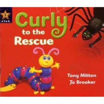 Libro Rigby Star Guiado Año 1 Nivel Amarillo: Curly a la Rescate Libro del Alumno (único)