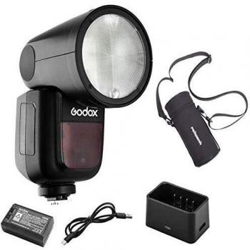 Godox V1 - Flash TTL de Cabeza Redonda para Pentax