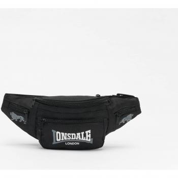 Riñonera Lonsdale Hip Negro Gris