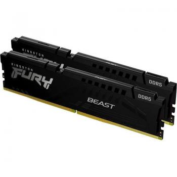 Kingston FURY Beast 16GB (2 x 8GB) DDR5 5200MHz CL36 Memory Kit - KF552C36BBEK2-16