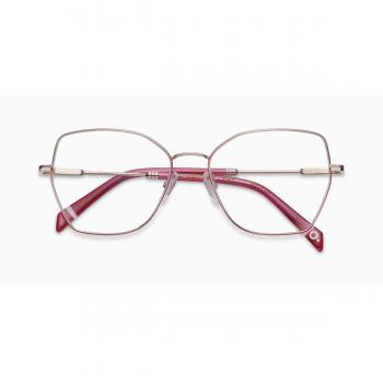 Etnia Barcelona Villa Gregoriana PGRD Women’s Eyeglasses Gold Size 55 - Blue Light Block Available