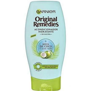 Garnier Original Remedies Acondicionador Hidratante Agua de Coco y Aloe Vera, para Pelo Normal - 250 ml
