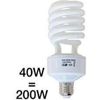 Lámpara Fluorescente de Luz Diurna Falcon Eyes E27 40W ML-40