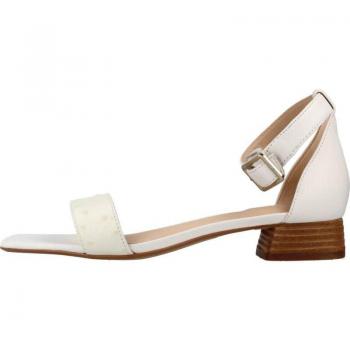 Sandalias de Mujer Clarks Modelo Sheer25 Strap Color Blanco