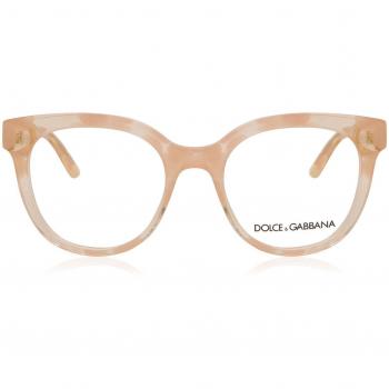 Dolce & Gabbana DG3353 3347 Women’s Eyeglasses Pink Size 51 - Blue Light Block Available