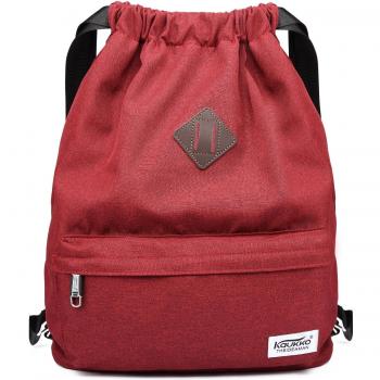KAUKKO Bolsas de Cuerdas 22 litros Rojo
