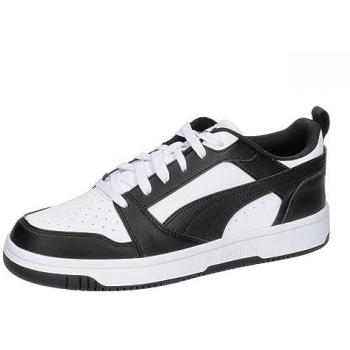 Puma Rebound V6 Lo Zapatillas Unisex Blanco/Negro Talla 5½