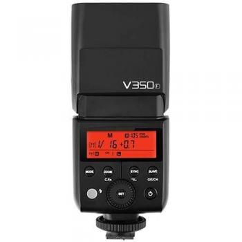 Godox V350F Speedlite For Fuji With Built In Battery, Black