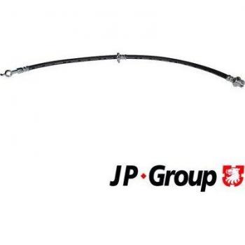 Latiguillo de freno JP GROUP 4861601080 - Manguera flexible para el sistema de frenos, fabricada en goma resistente a altas presiones, con conexiones roscadas y diseño específico para garantizar un ajuste perfecto en vehículos