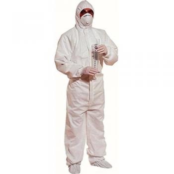 Delta plus - Buzo con capucha deltatek 6000 blanco talla xxl