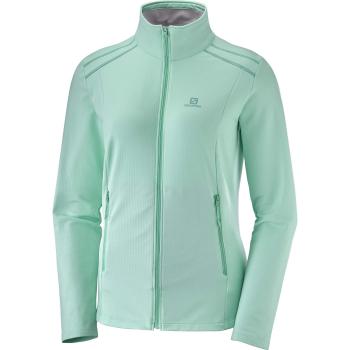 Salomon Discovery LT FZ Full Zip Fleece, Mujer, Azul