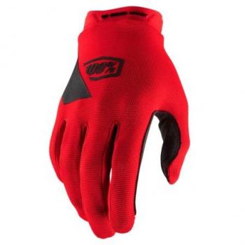 Guantes de Cross 100% Ridecamp Rojos - L