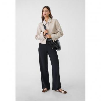 Stradivarius Black Long Strappy Jumpsuit Size S