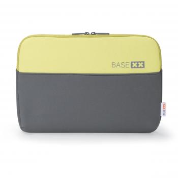 Dicota Base XX S - Funda para portátil de 11,6, Color Gris y Verde