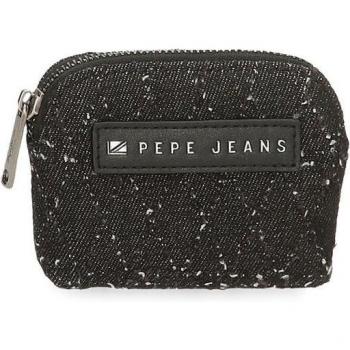 Monedero redondo Pepe Jeans Daila en elegante color negro