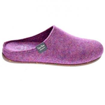 Toni Pons Mona-FR Pantuflas de Casa Destalonadas para Mujer, Fieltro Reciclado, Suela Antideslizante, Babuchas Planas Multicolor