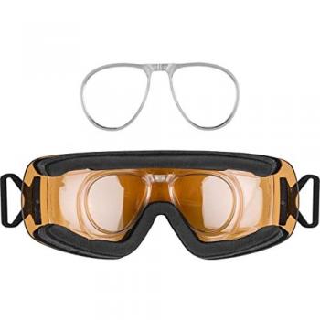 Máscara Grivel Mountain Goggle negro con lente espejada verde, alpinismo, categoría 4, unisex adultos