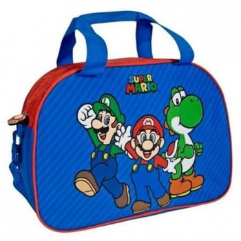 Bolsa de Deporte Super Mario 28 x 41,5 x 21 cm - Perletti Unisex Infantil