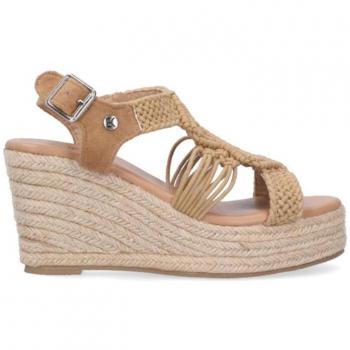 Sandalia ETIKA 20215 Marrón, Sandalias de Mujer, color marrón