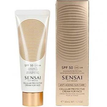 Sensai Silky Bronze Cellular Protective Cream for Face SPF 50, 50 ml