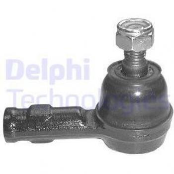 Rótula de dirección DELPHI TA1693 con rosca métrica, compatible con diversos modelos de vehículos, fabricada en acero tratado para mayor durabilidad y resistencia al desgaste