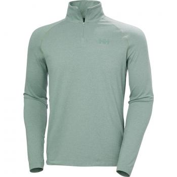 Helly Hansen Men's Verglas Lightweight 1/2 Zip Fleece Sweater Green 2XL