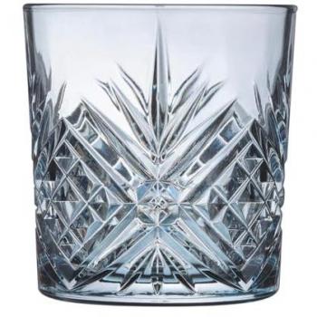 Set de Vasos Arcoroc Broadway Vidrio 330 ml, 6 Unidades, color azul, dimensiones 8.3x9.1 cm (ØxAt), capacidad de 340 ml