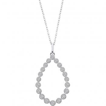 Collar Lotus Silver LP3559-1/1 Colors de Plata para Mujer