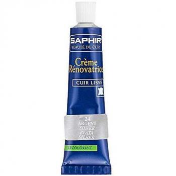 Crema Renovadora para Cuero Saphir 25ml - Plata Metálico