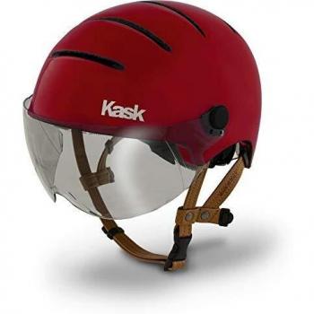 Casco de bicicleta urbano Kask Urban Lifestyle Bordeaux con visera y 4 ventilaciones, tamaño M