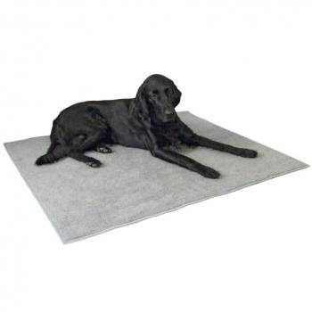 Alfombra térmica antideslizante Kerbl Pet, gris - 125 x 80 cm