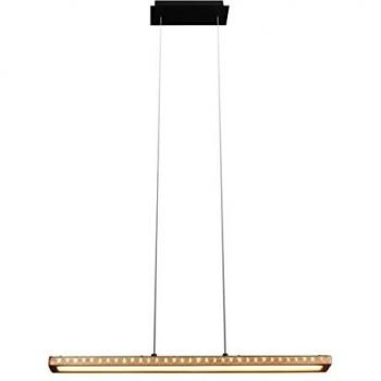 Lámpara Colgante LED Solaris de Madera Dimmerizable 70 cm